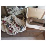 ladies boots,sweater & 2 wall hangings