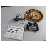 remote control helicopter & bob knight tray