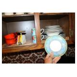 dishes ,scales & cups