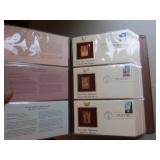 golden replicas of united states stamps album