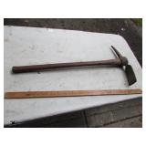 chevrolet adv. yardstick & pick axe