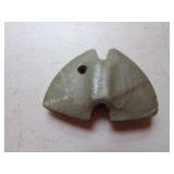 bannerstone indian artifact