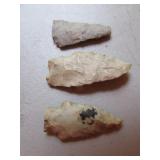 3 indian artifacts
