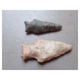 2 indian artifacts