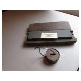 wet stone w/case & weight