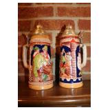 2 steins