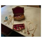 jewelry box & costume jewelry