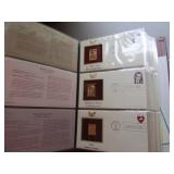 golden replicas of united states stamps album