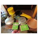 dufflebag,scout canteen,mess kit & items