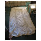 laced table cloth