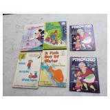 early kids books incl;Pinocchio
