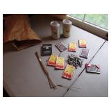 worlds fair beer cans,fire crackers,playing cards