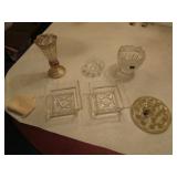 flower frog,oneida crystal dish & glassware