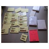 all post its & pads