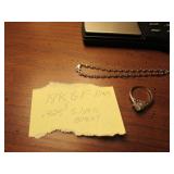 ring & .925 silver bracelet