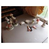 wedding figurines,figurines incl:prescious moments
