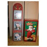 jingle bell rocking santa & decoration