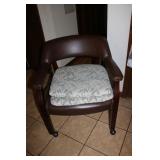 2 roll around chairs