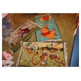 3 disney clothes,stuffed animal & items