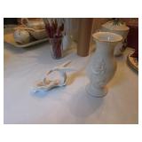 lenox vase & bird