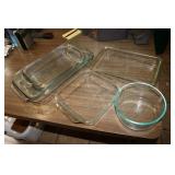 baking dishes incl:pyrex