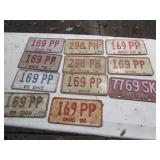 11 Ohio license plates