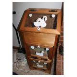 goose decorator box & wall hanging