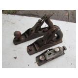 3 wooden planes incl:bailey