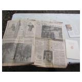 blizzard of 78 newspaper & childrens museum book