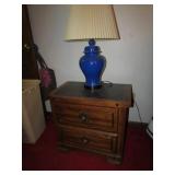 Lea nightstand & table lamp