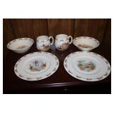 vintage royal doultan bunnykins fine china set