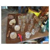 tote,glasses,glassware & items