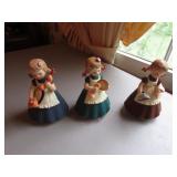 3 little homemaker figurines