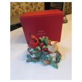 lenox winter greetings center piece candlestick