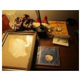 lenox items,amber glass pc & items