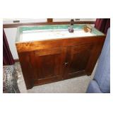 primitive dry sink