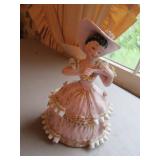 Almak creation porcelain lady figurine