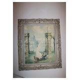 1962 artist signed art picture