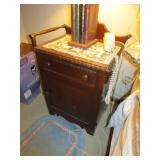 antique washstand (1 side has broken handle)