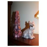 2 candles incl:dog