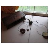old scales & brass pcs
