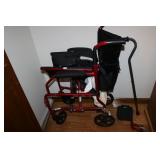 wheelchair & cane