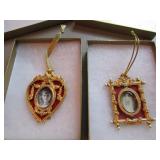 2 small Faberge frames