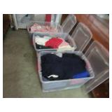 3 totes of womens clothes
