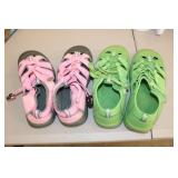 pair of ladys shoes