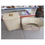 kids hamper & basinett