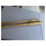 2 baseball bats
