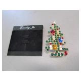 eisenberg ice christmas tree brooch