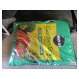 full bag of garden soil