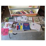 all glass brochures,books incl:fenton